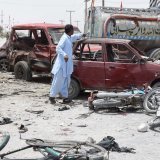 Les ouvriers, qui construisaient un nouveau poste militaire pour l'armée pakistanaise, ont été tués samedi par une bombe artisanale fixée à leur véhicule (archives),